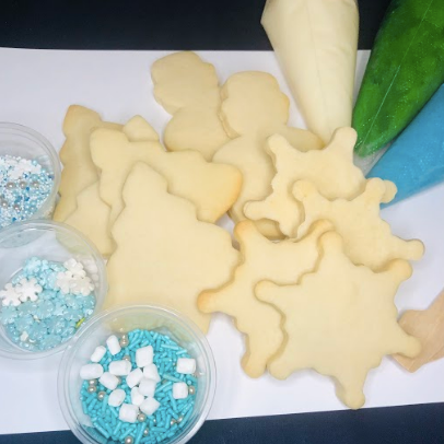 New Years Royal Icing Cookies