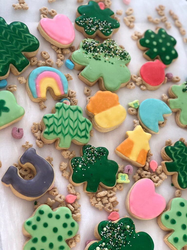 Lucky Charm, Royal Icing Cookies Yum